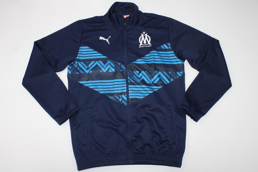 AAA Quality Marseille 22/23 Jacket - Dark Blue